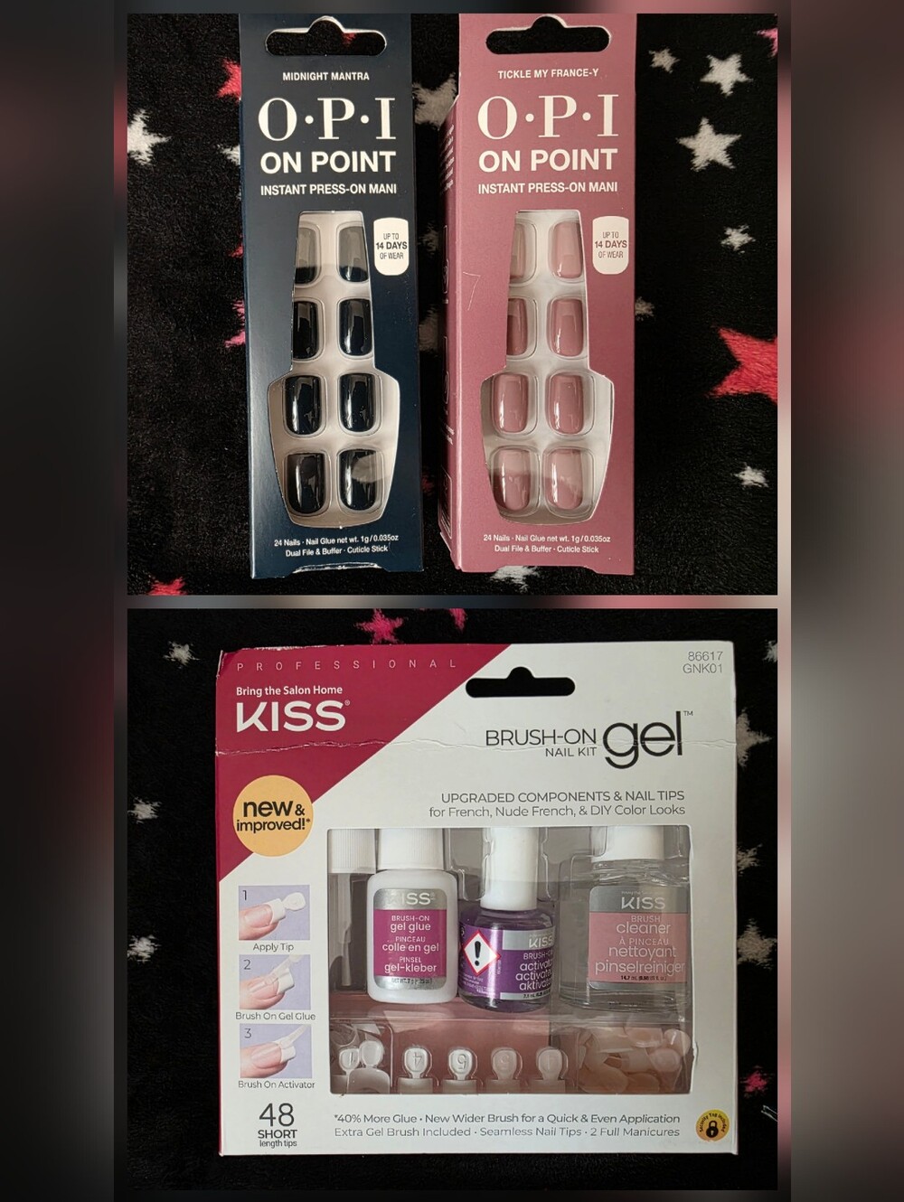 OPI & Kiss Nail Lot